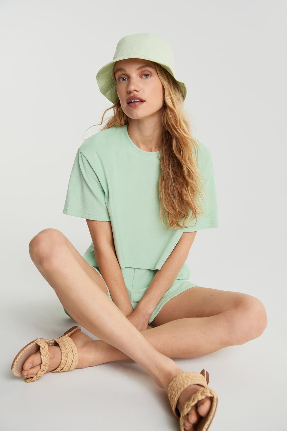 Ava towelling tee