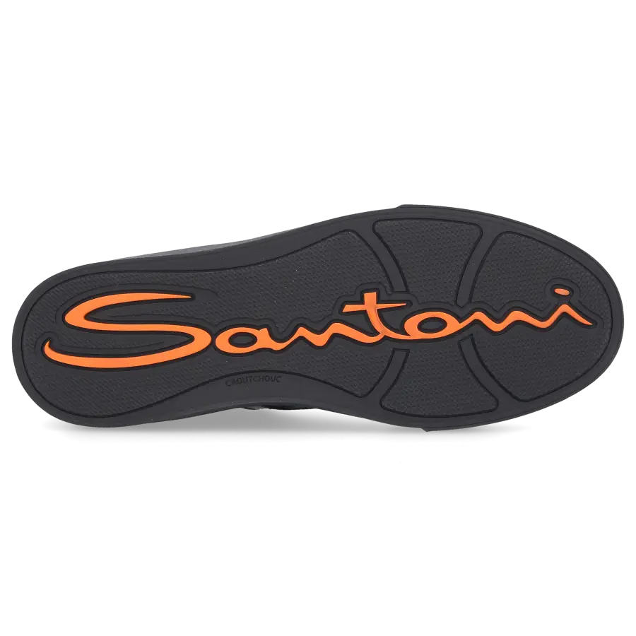 Santoni - Sneaker low 21779 Kalbsleder - grau