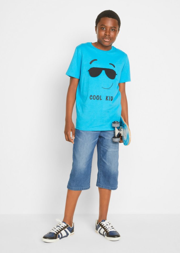 Jungen Schlupf-Bermuda, Slim Fit