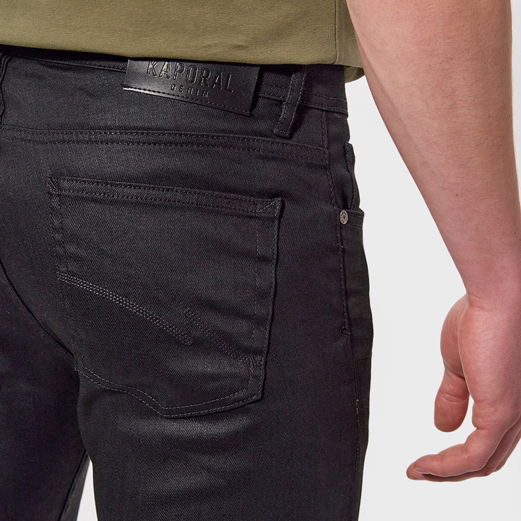 DARKK  Jean slim noir Homme