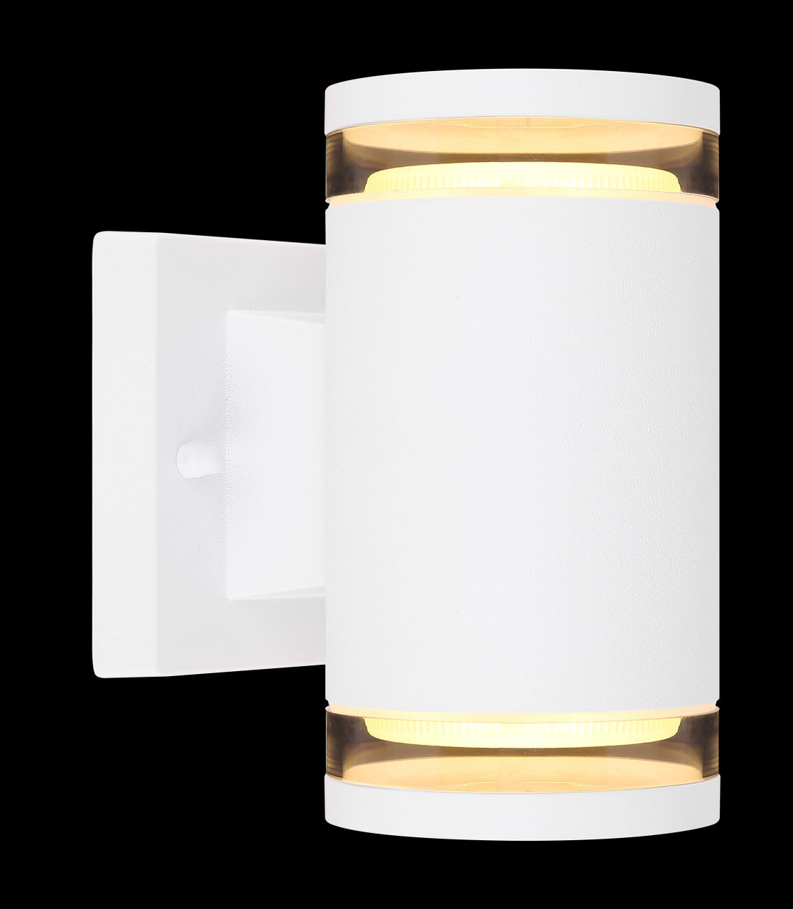 Globo Lighting - ALCALA - Außenleuchte Aluminium weiß, 2x GX53 LED