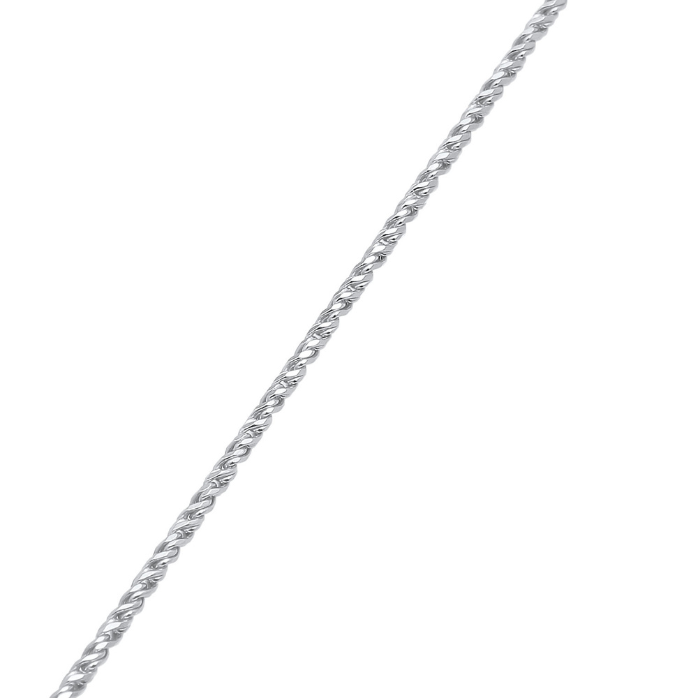 KUZZOI KUZZOI Collier Collier pour hommes avec cordon de base torsadé fin en argent ster collier