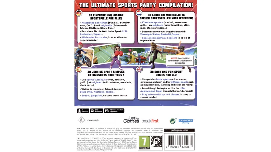30 Sport Games in 1