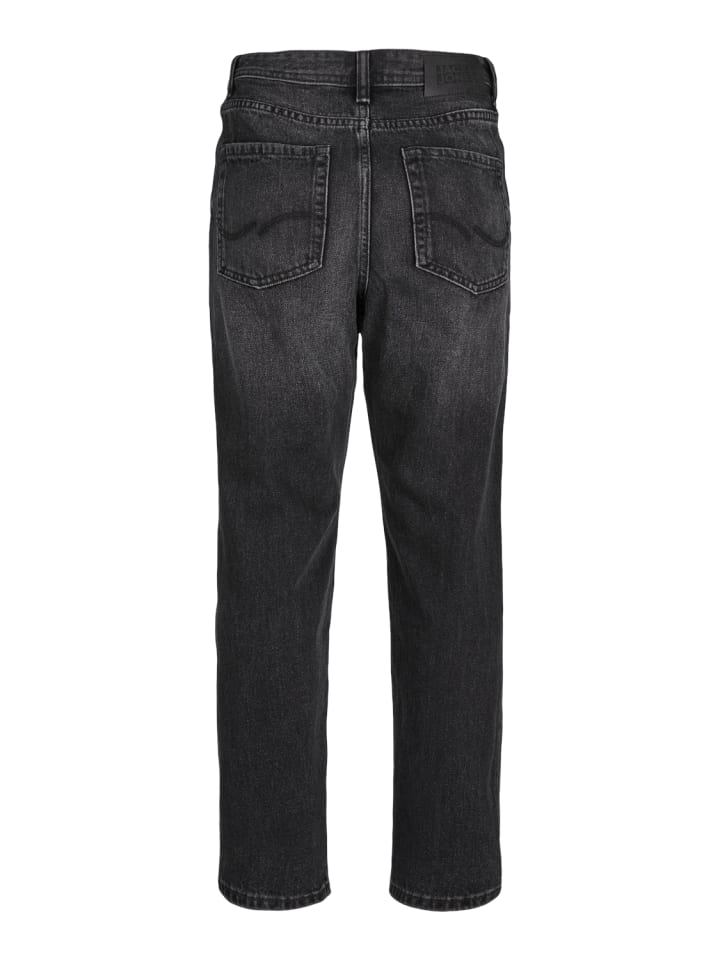 JACK & JONES Junior Jeans JJICHRIS JJORIGINAL SQ 602 JNR relaxed fit in black denim günstig kaufen