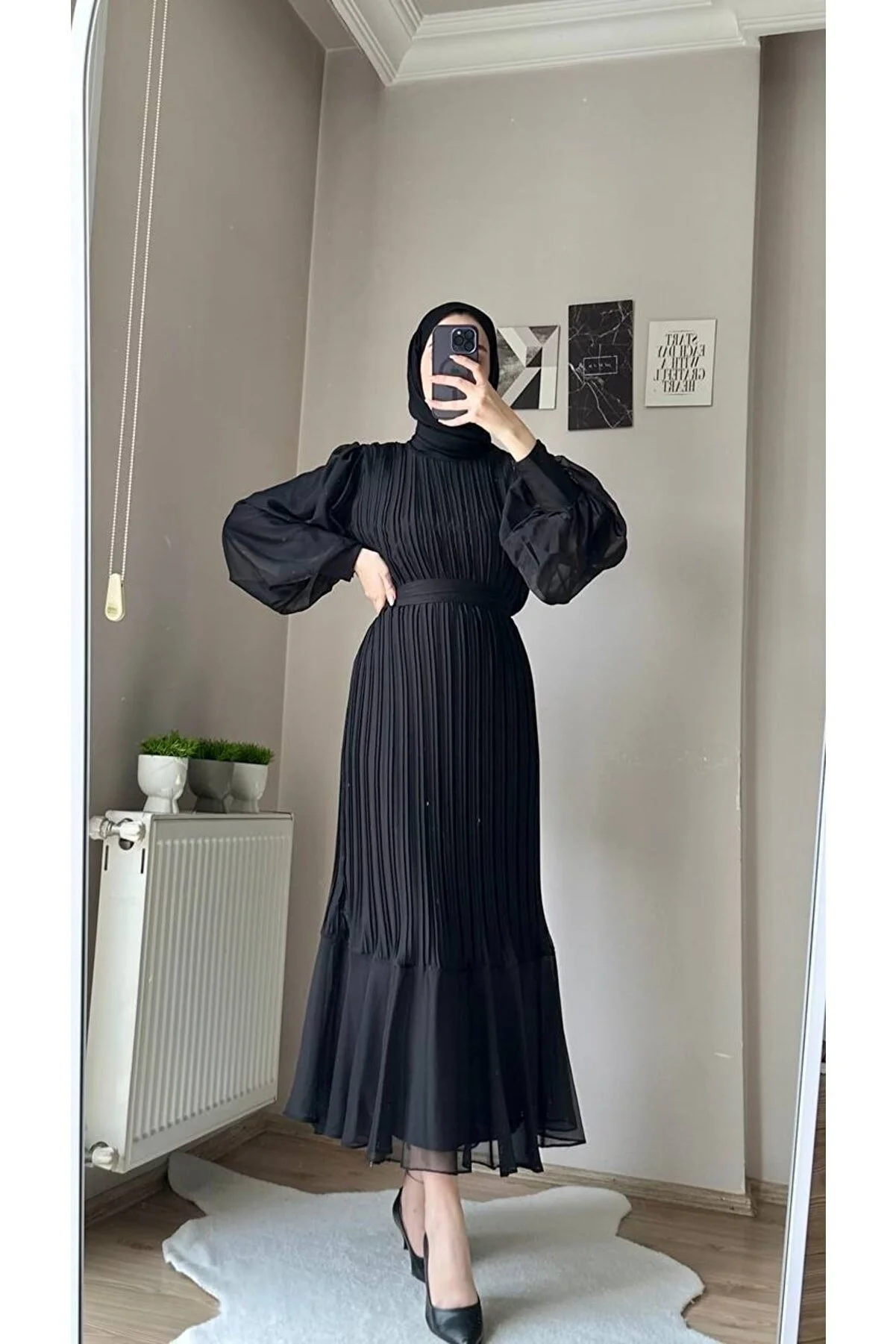 Marka  Abendkleid - Schwarz - Lang