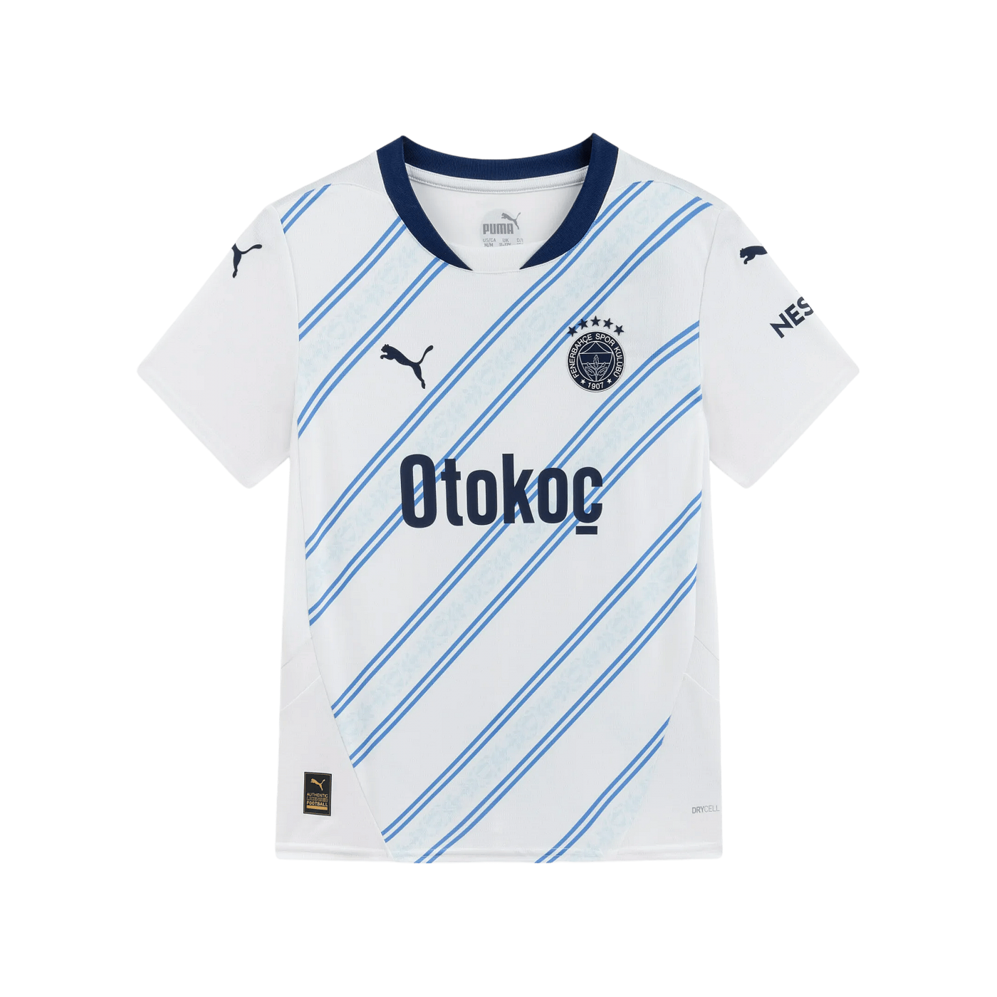 PUMA Fenerbahce Istanbul Trikot Away 2024/2025 Kids Weiss F02