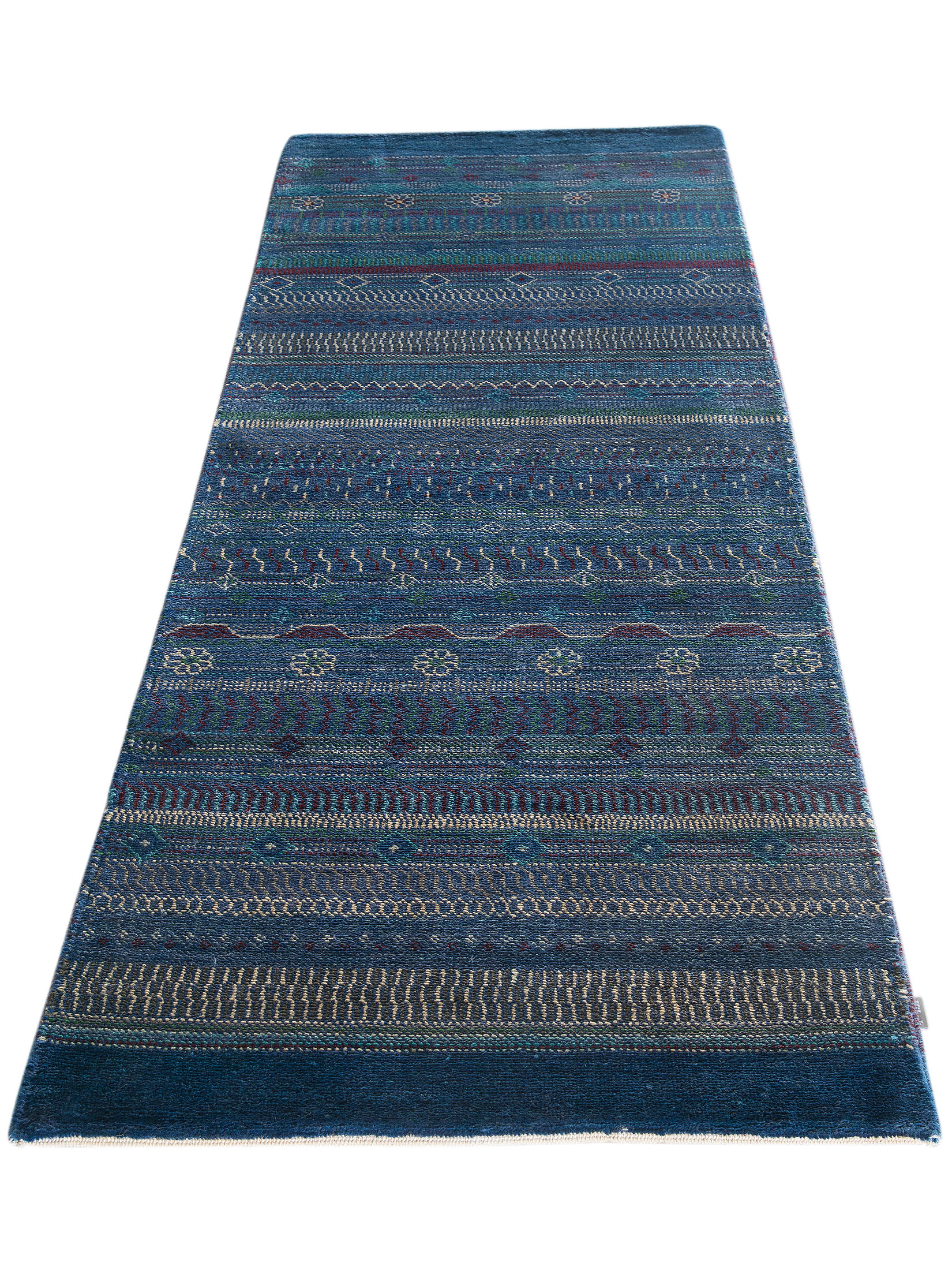 Contemporary Gabbeh ca. 77 x 242 cm, Unikat / Einzelstück