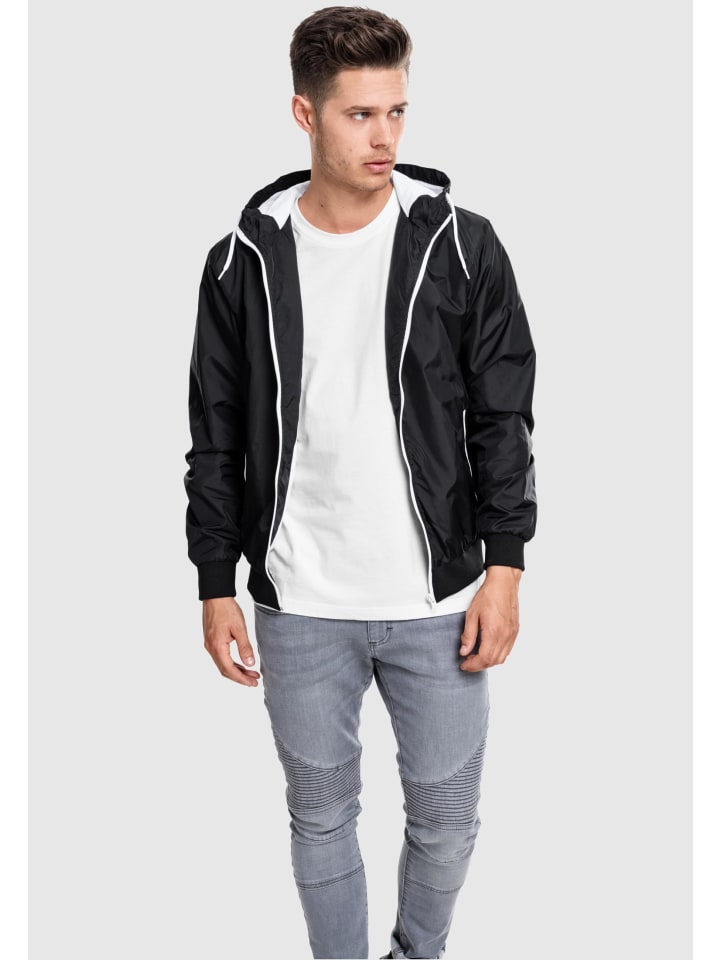 Urban Classics Urban Classics Windbreaker in blk/wht günstig kaufen
