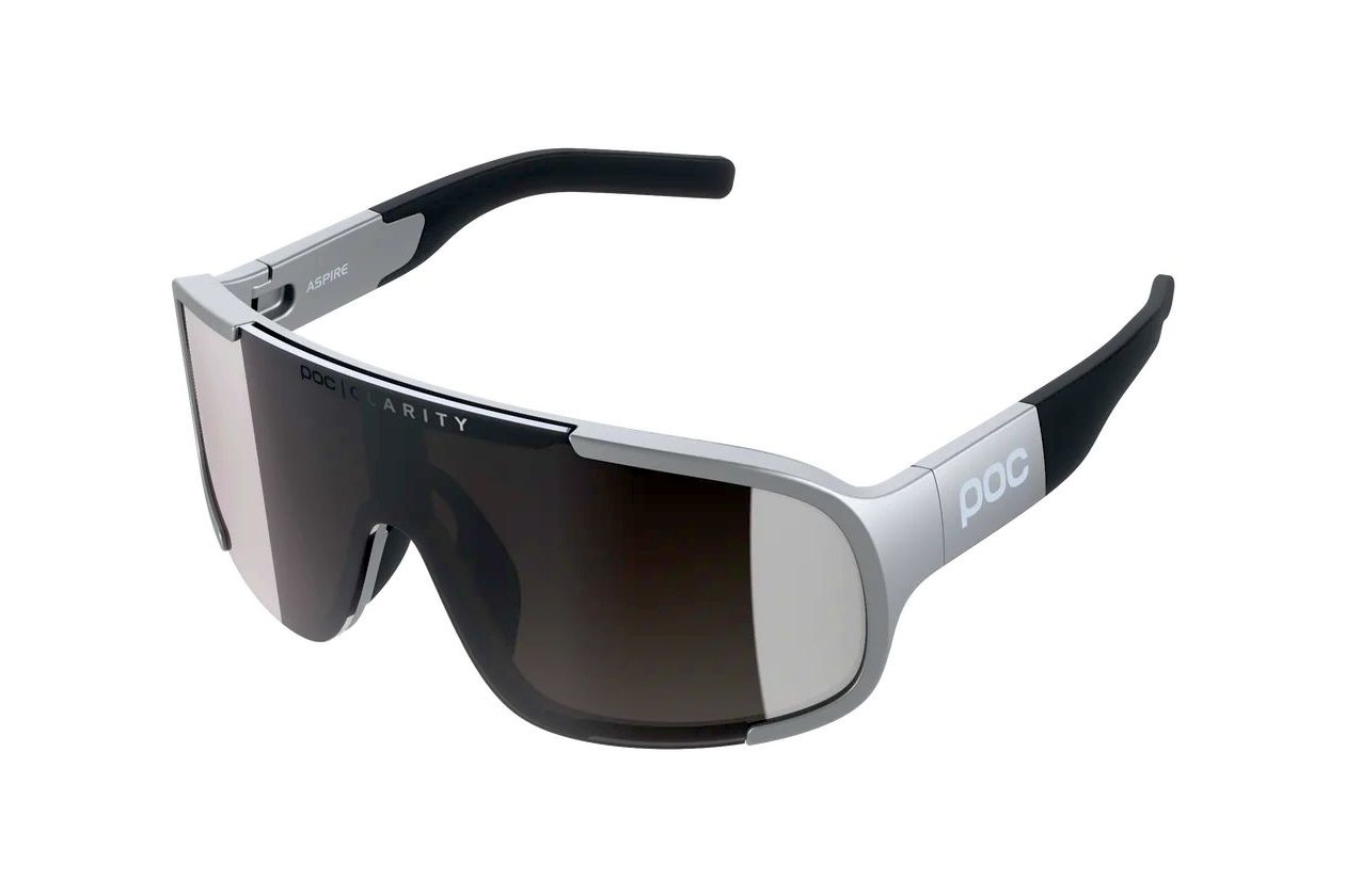 POC Aspire - Argentite Silver/Clarity Universal/Silver Mirror