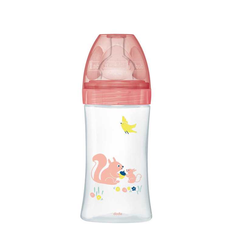 Lot de 2 biberons 0-6 mois anti colique 270 ml Dodie