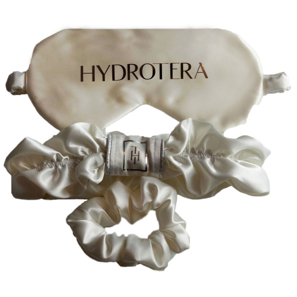 hydrotera Pack RELAXATION Ivoir Set de 3 accessoires, cheveux et visage
