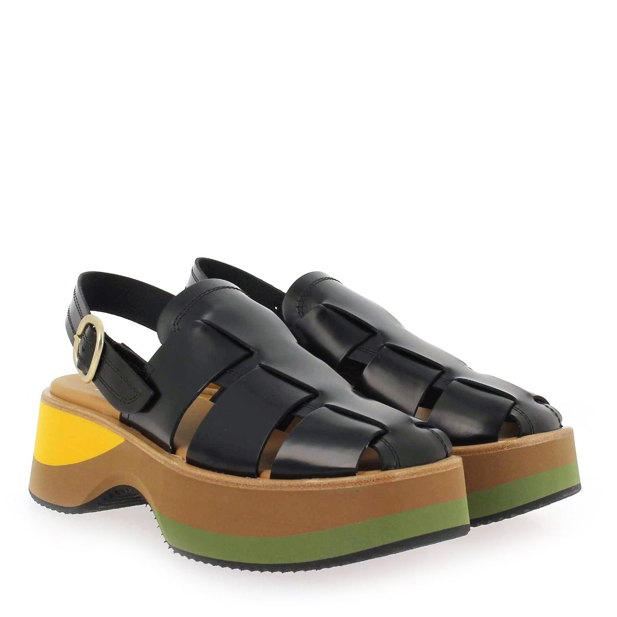 Pertini  231W32339 - Noir Vert Jaune