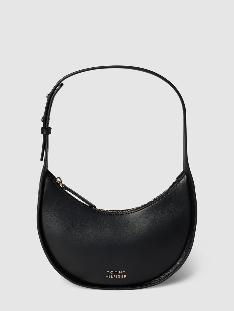Saddle Bag aus Leder in schwarz