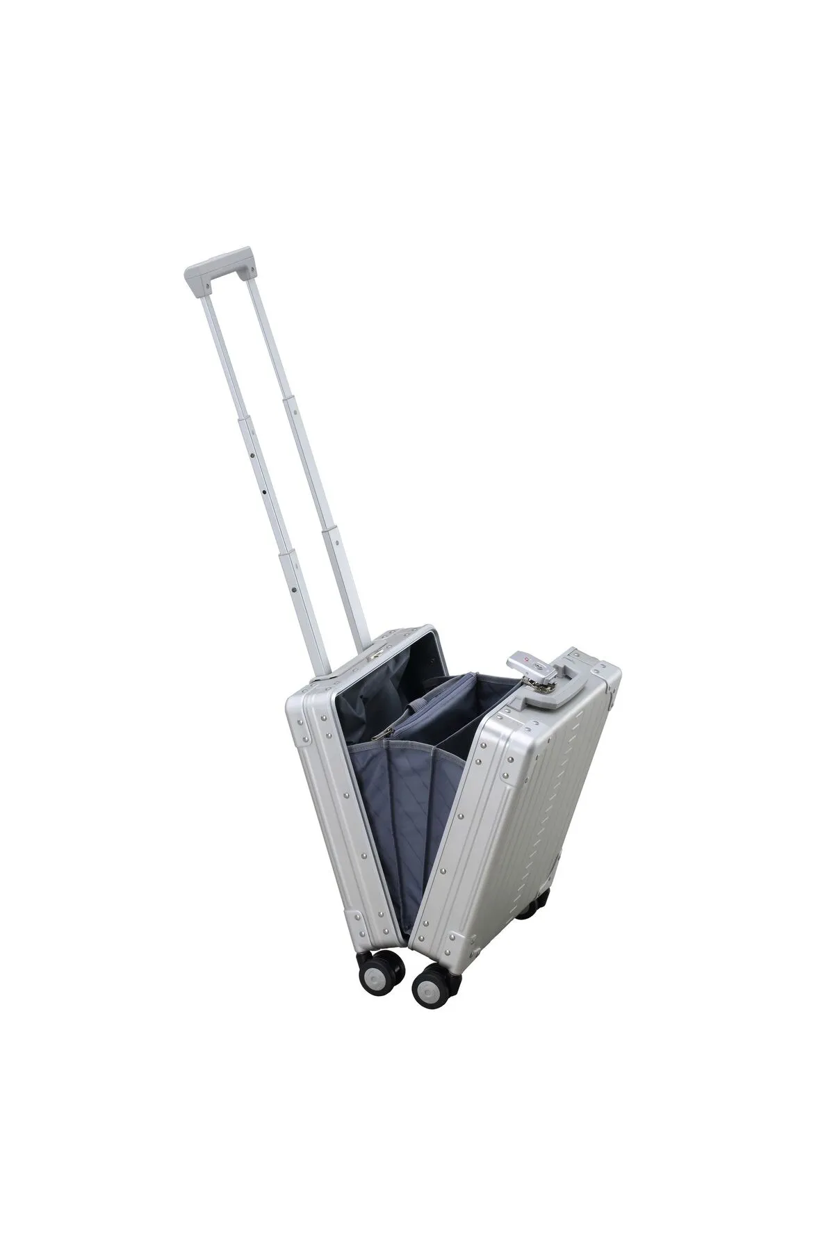 Aleon  Business 4-Rollen Businesstrolley 42 cm Laptopfach