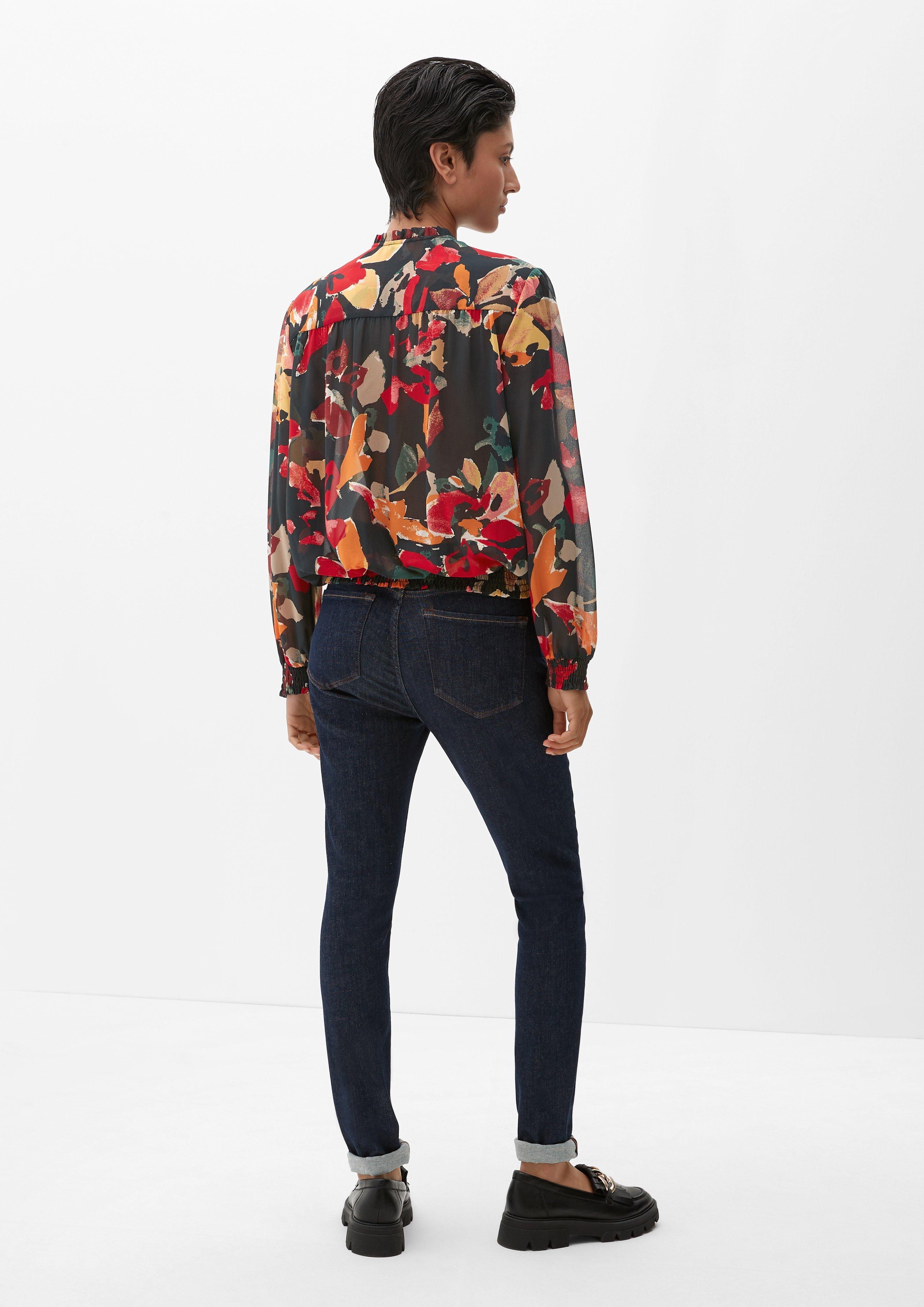 Bluse mit Smok-Details  2120536-59A3