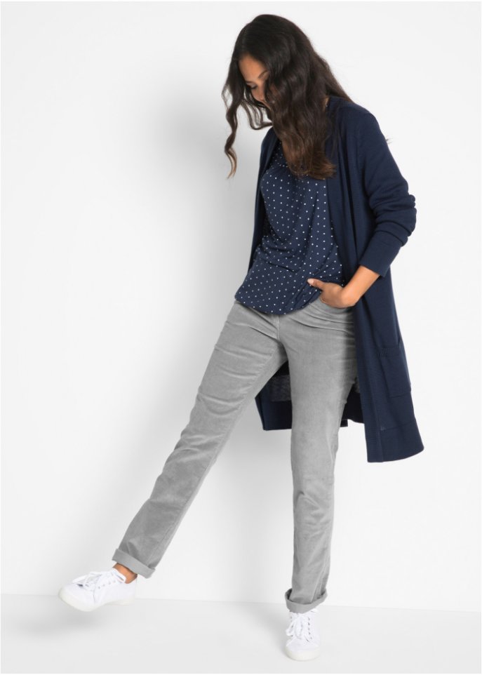 Stretch-Cordhose, Straight