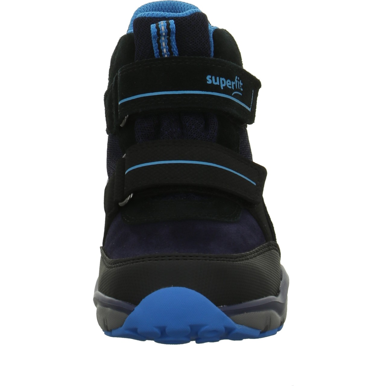 SUPERFIT Stiefel Jungen schwarz schwarz/blau
