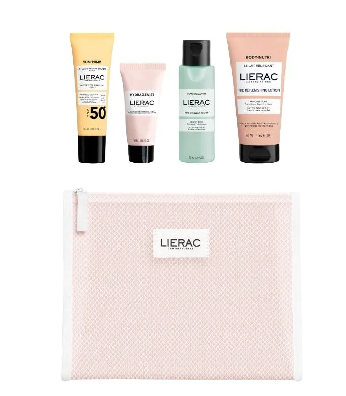 Τσάντα καλλυντικών ταξιδιού Lierac Beauty To Go