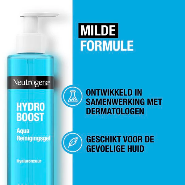 Neutrogena Hydro Boost Aqua Cleansing Gel 200ml - All skin types sensitive skin