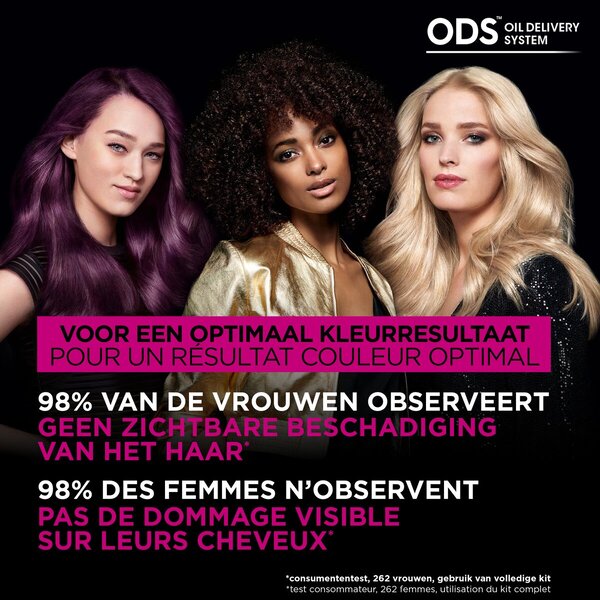 Garnier Olia 1.0 fekete tartós hajfesték