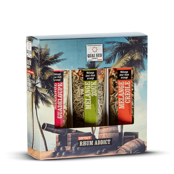 Mélange Rhum Addict x3 en verre