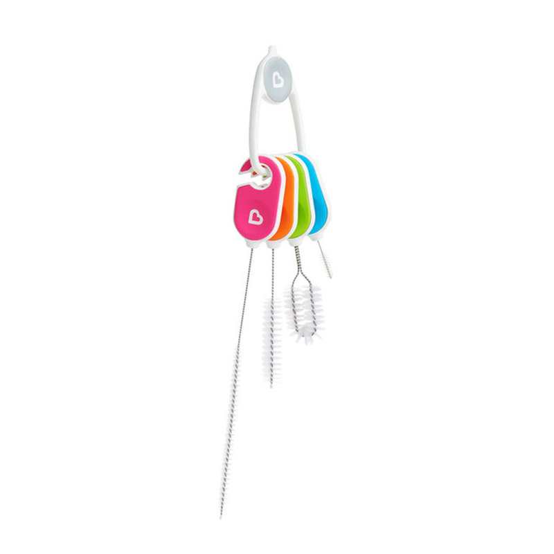 Set de 4 brossettes pour tasses et biberons Munchkin
