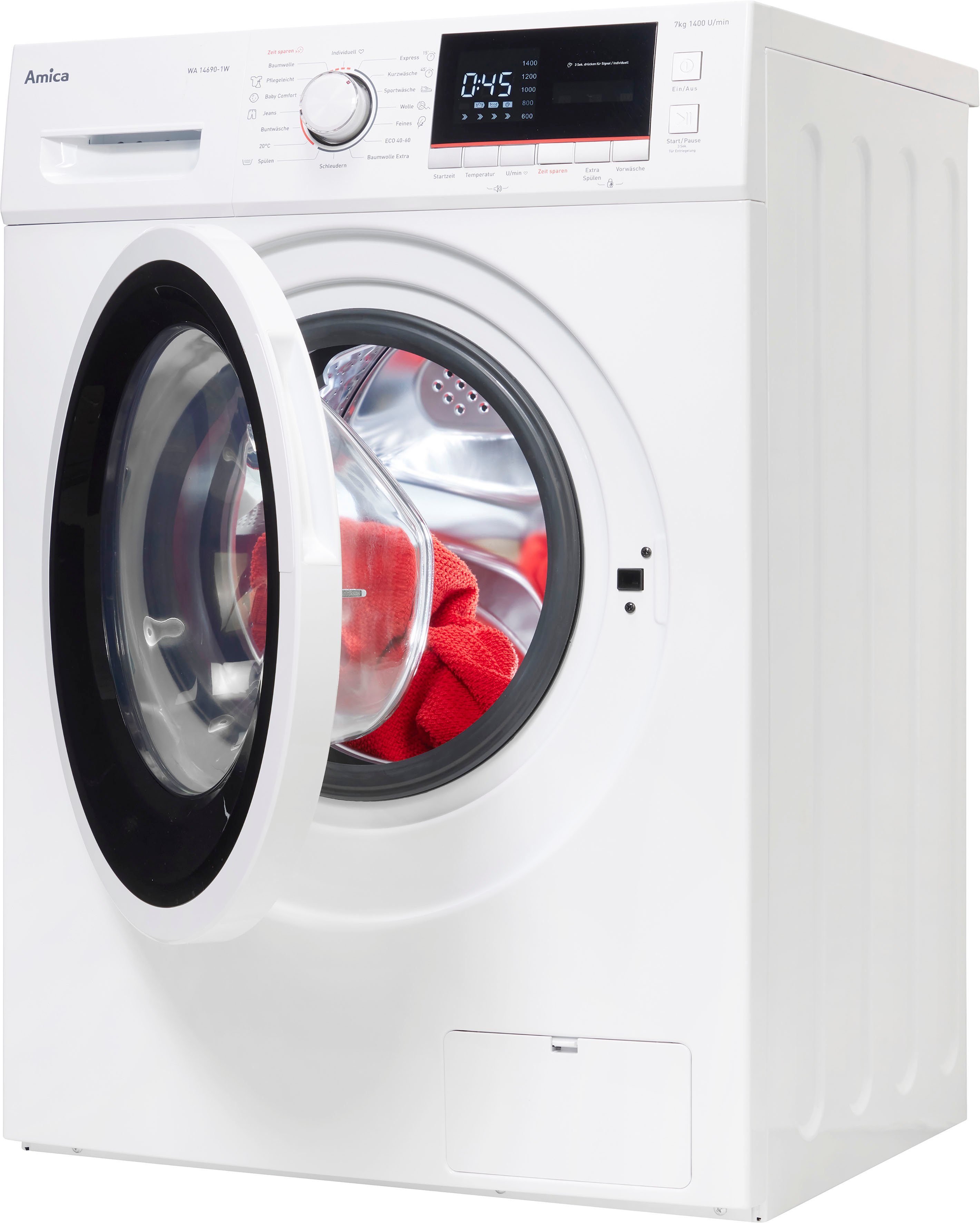 Amica Waschmaschine WA 14690-1 W, 7 kg, 1400 U/min