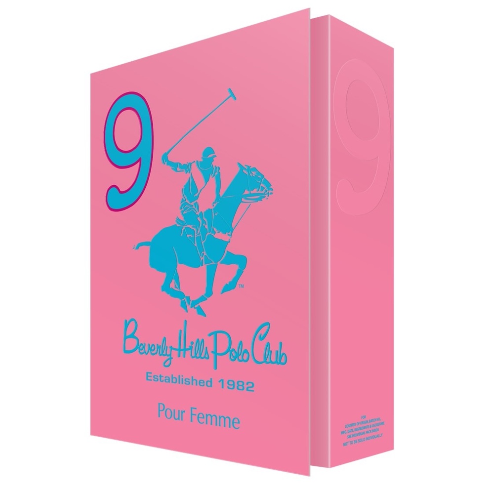 Beverly hills polo club BEVERLY HILLS POLO CLUB SPORT FEMME N°9 Coffret Eau de parfum