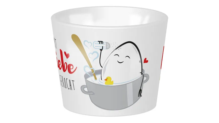 GRUSS&CO Eierbecher LIEBE