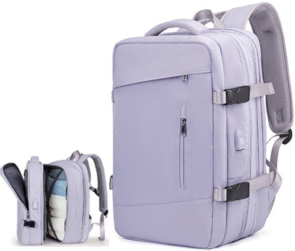 OKWISH Reiserucksack Laptoprucksack Laptop Rucksack Rucksäcke Freizeitrucksack Laptoptasche (Reisen Notebook Laptop Tasche Schule Uni Rucksack Handgepäck 40L, Schulrucksack, Sportrucksack, USB-Anschluss, Anti-Diebstahl, Laptopfach), für Herren Damen