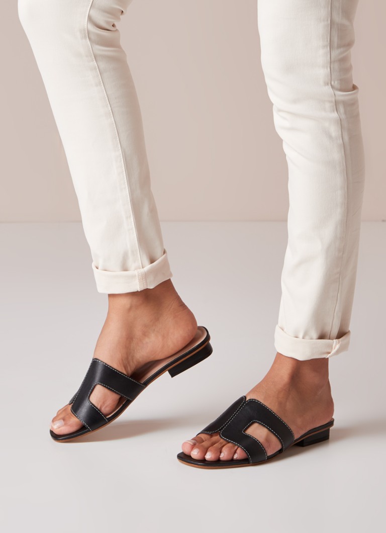 Papuci din piele Dune London Loupe