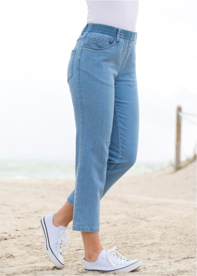 7/8 Komfort-Stretch-Hose mit Bequembund (2er-Pack)