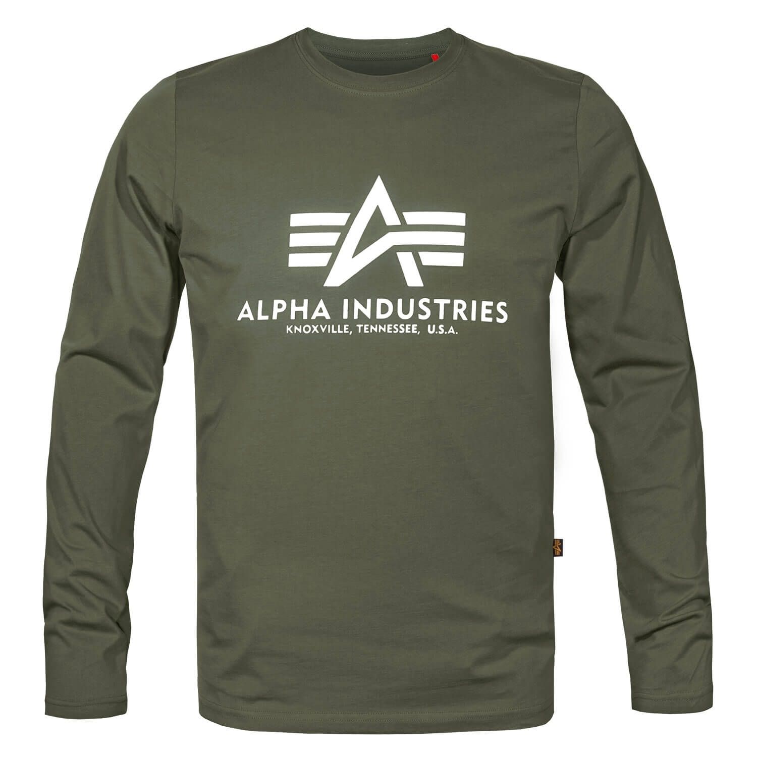 Basic Alpha Langarm Shirt