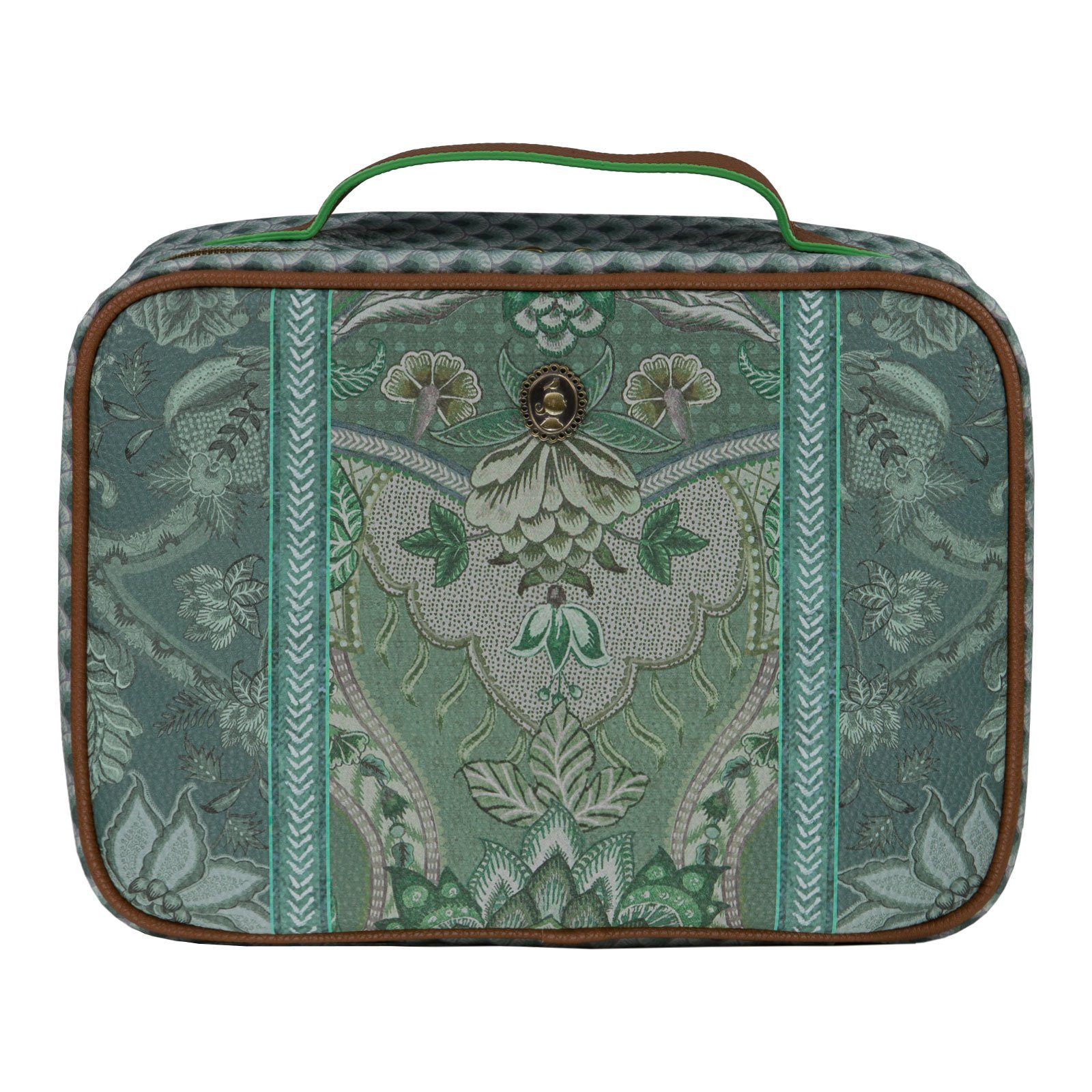 PiP Studio Kosmetikkoffer Beauty Case Square Large Kyoto Festival, aus pflegeleichtem Kunstleder