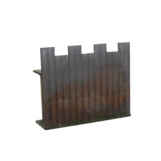 Wooden Palisade Wall (Straight)