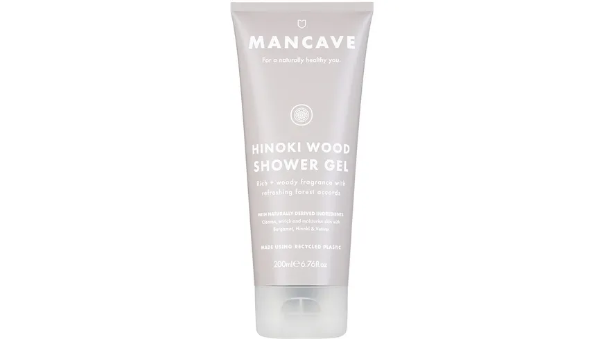 MANCAVE Hinoki Wood Shower Gel 200 ml