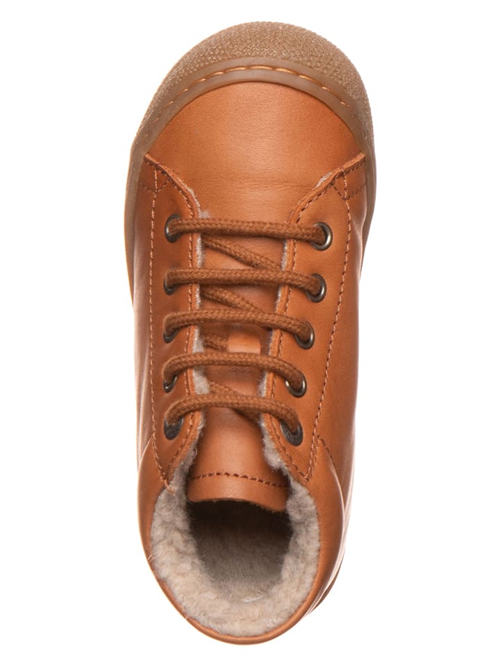Naturino Leder-Lauflernschuhe in Hellbraun günstig kaufen