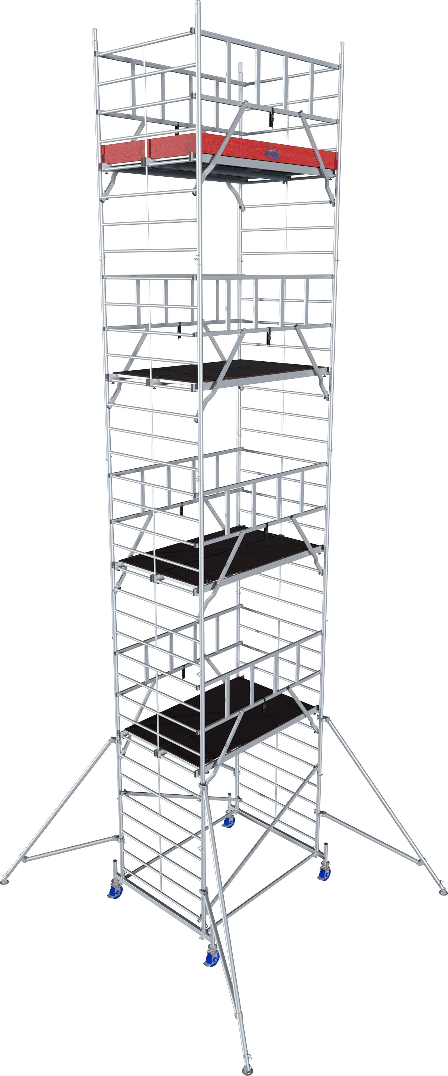 KRAUSE Fahrgerüst ProTec XXL Breitaufbau, (Set), Arbeitshöhe: 10,3 Meter