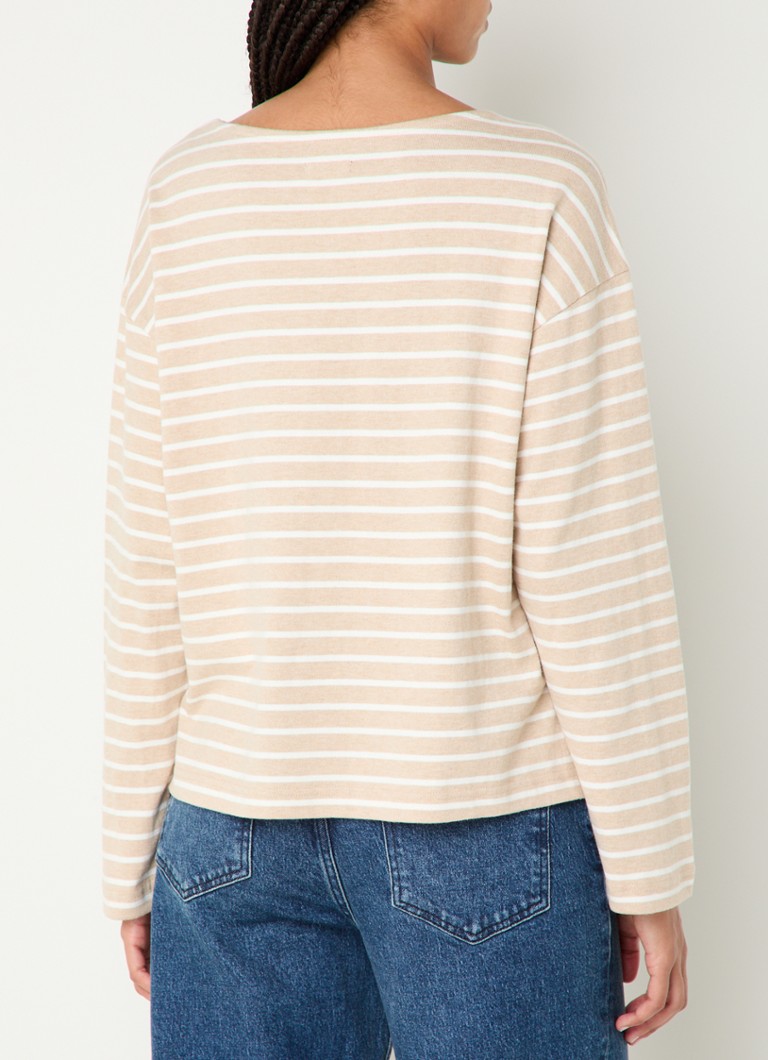 Rails Macy long-sleeved shirt with stripe print