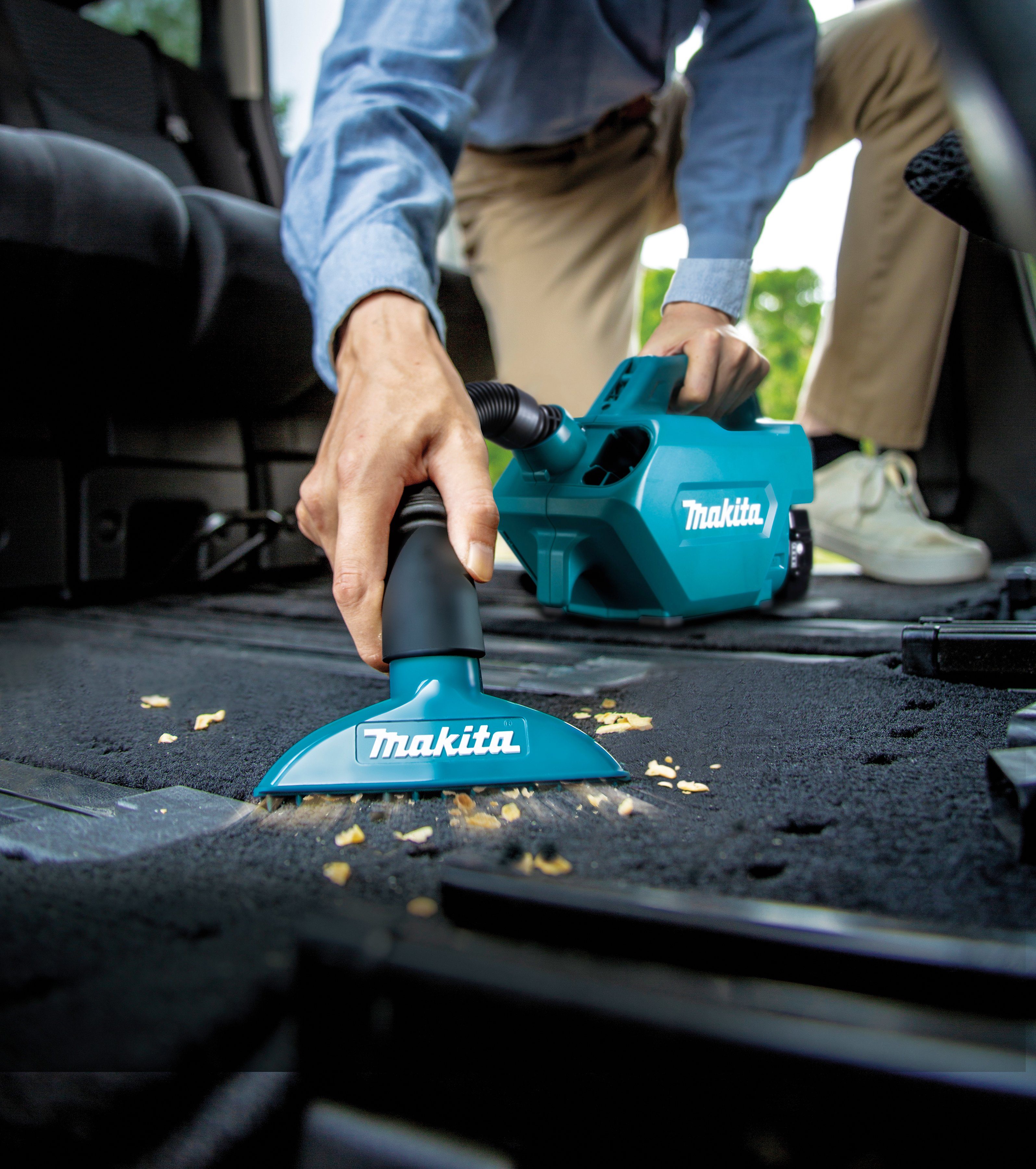 Makita Akku-Handstaubsauger DCL184Z, mit Beutel, ohne Akku und Ladegerät
