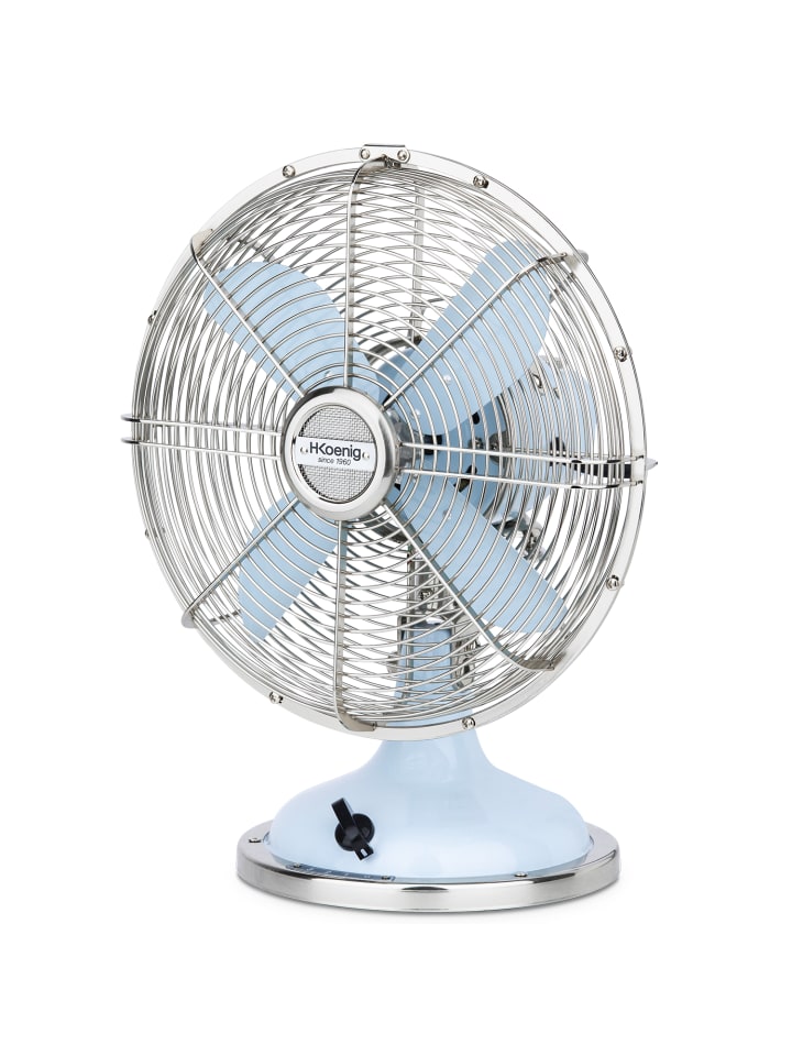 HKoenig Tischventilator JOE50  in Blau günstig kaufen onesize