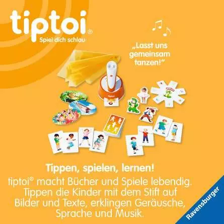 tiptoi® ACTIVE Kunterbuntes Tanz-Theater - Lernspiel ab 3 Jahren