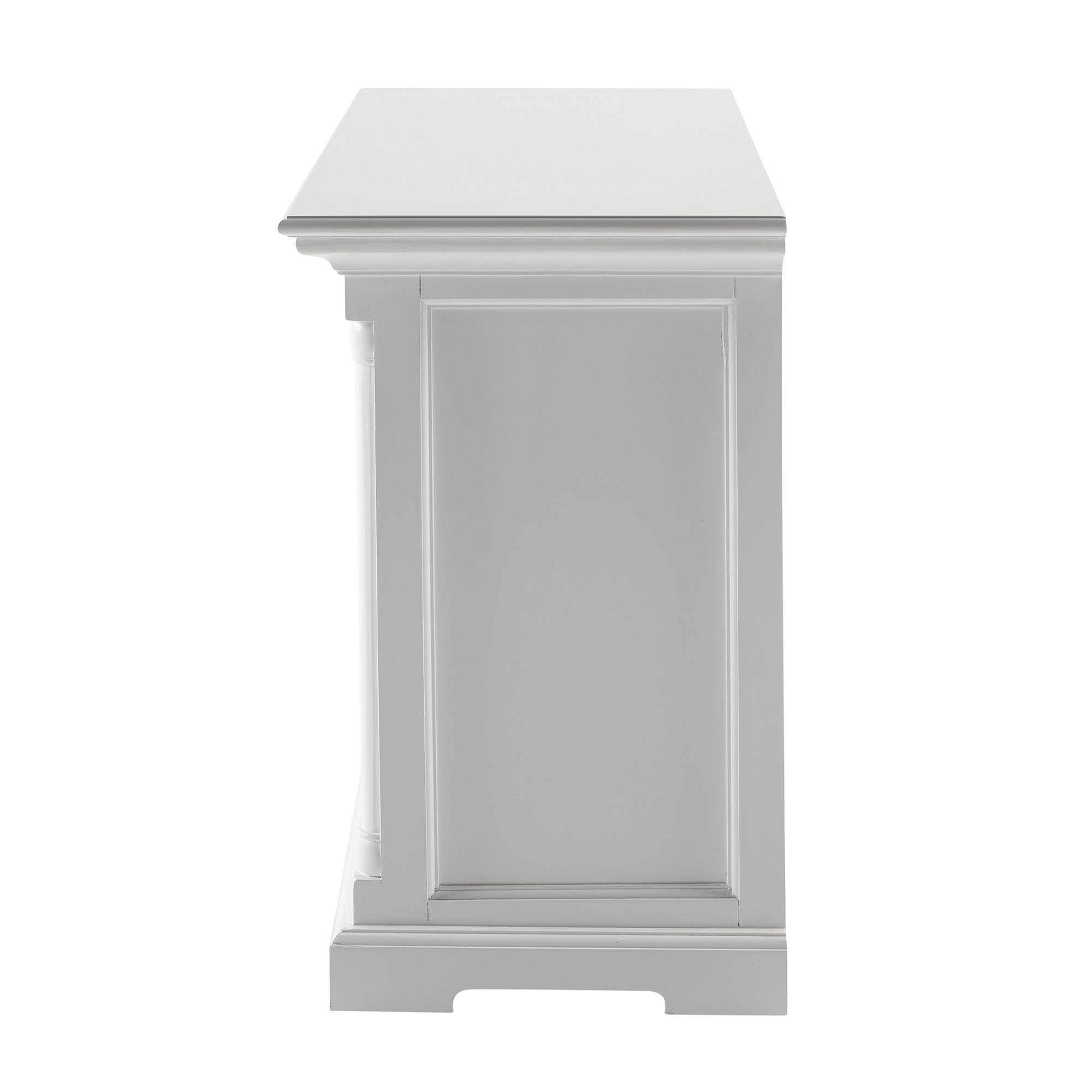 Novasolo Küchenbuffet Provence Verstellbare Regale, Single-Bay Hutch Kabinett