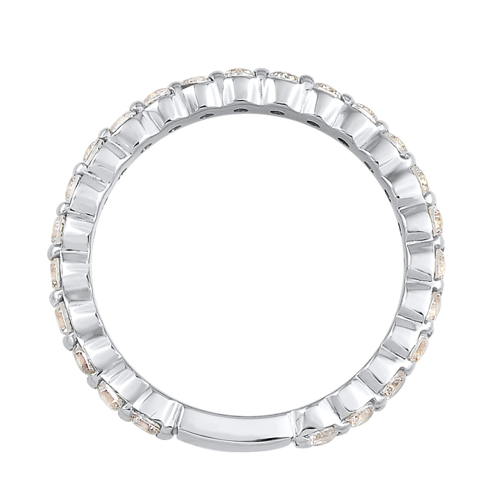 Elli Elli Bague Bague pour femme Memoire étincelante avec cristaux de zirconium en arg Bague