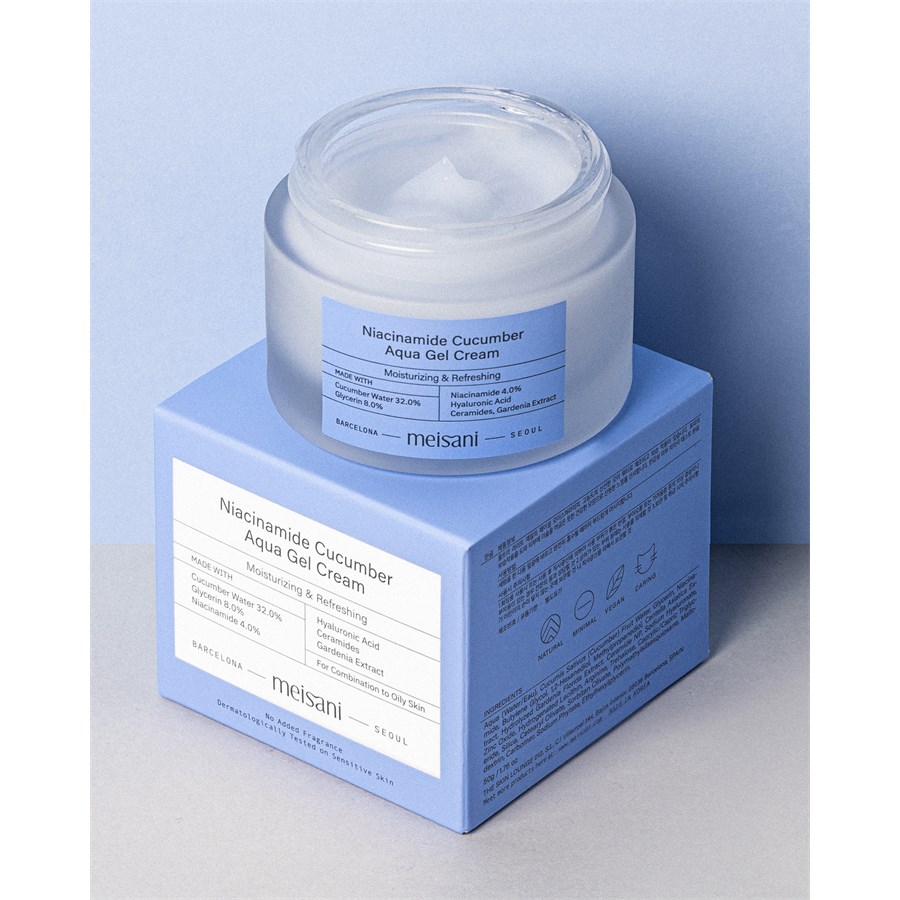 Meisani Niacinamide Cucumber Aqua Gel Cream