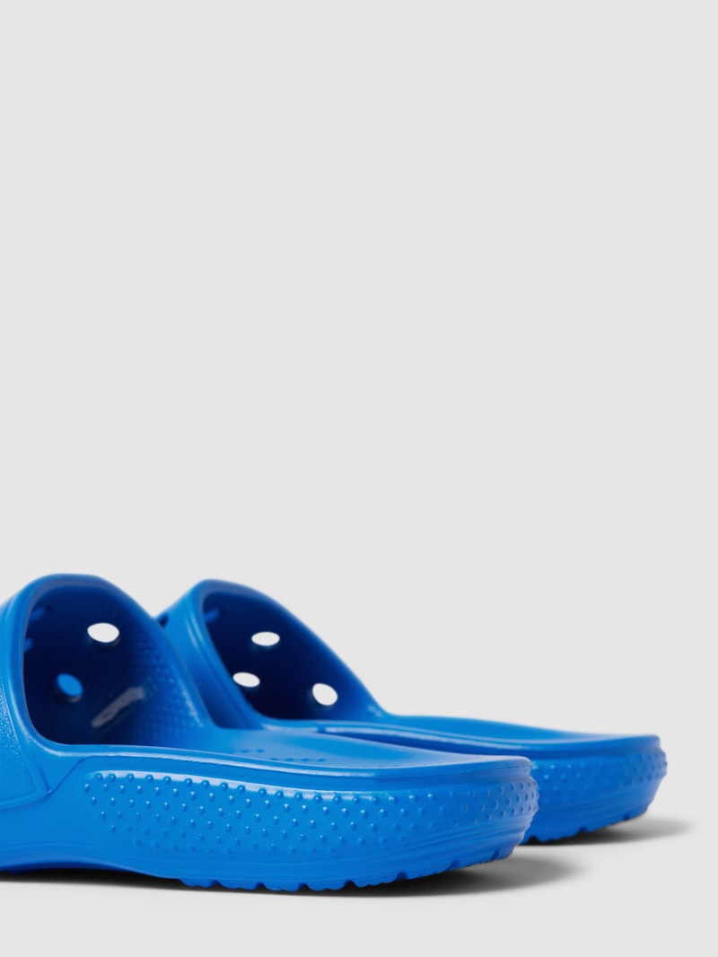 Slides mit Schaumpolster Modell 'Classic' in blau