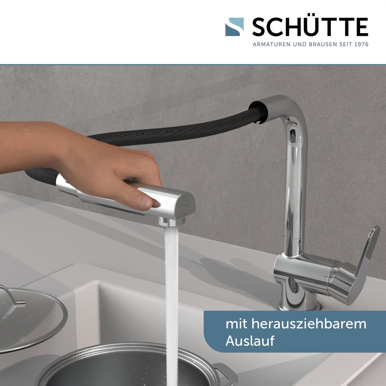 Schütte Spültischarmatur LONDON Chrom