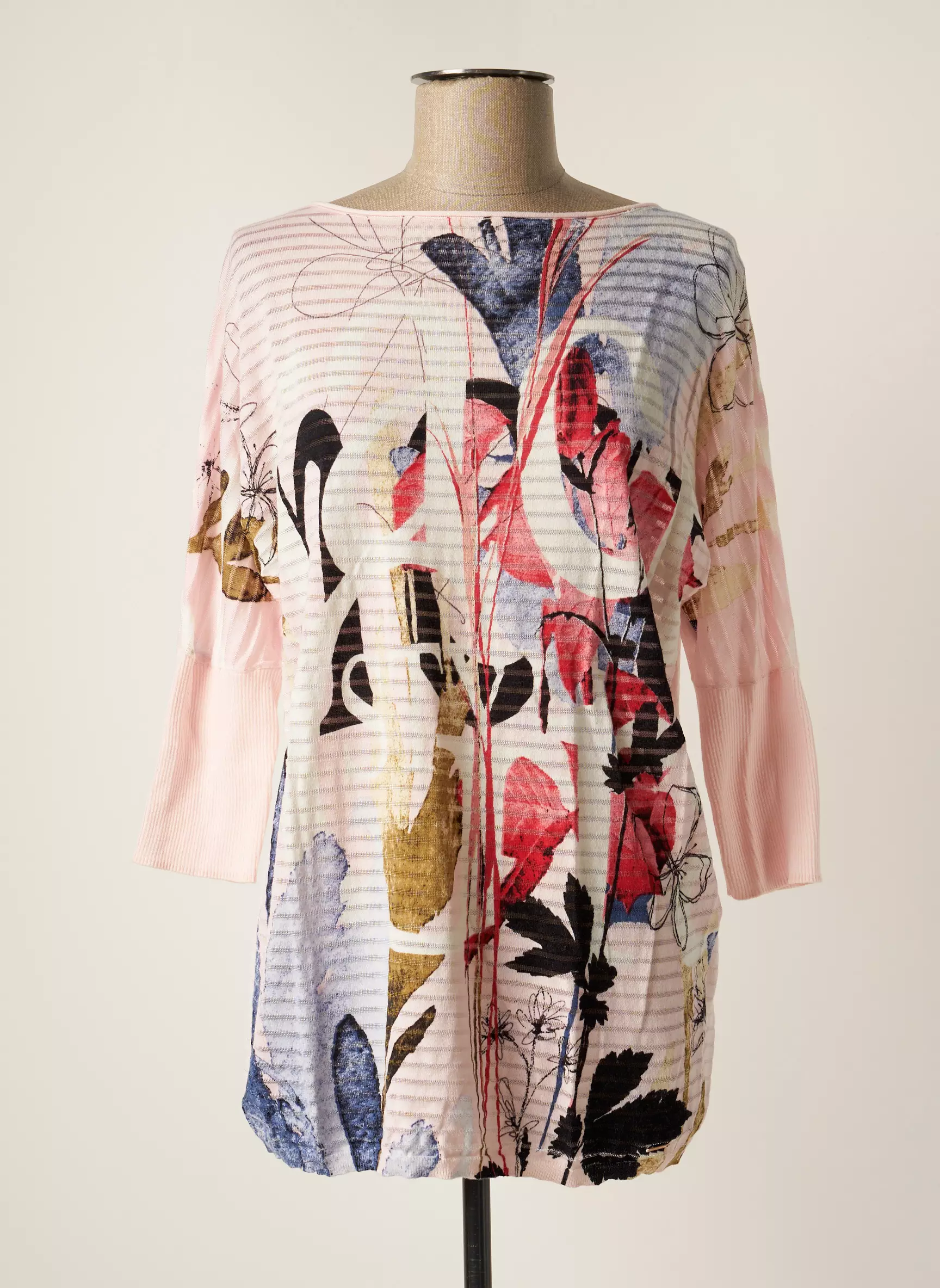 Taifun Pulls Femme couleur rose