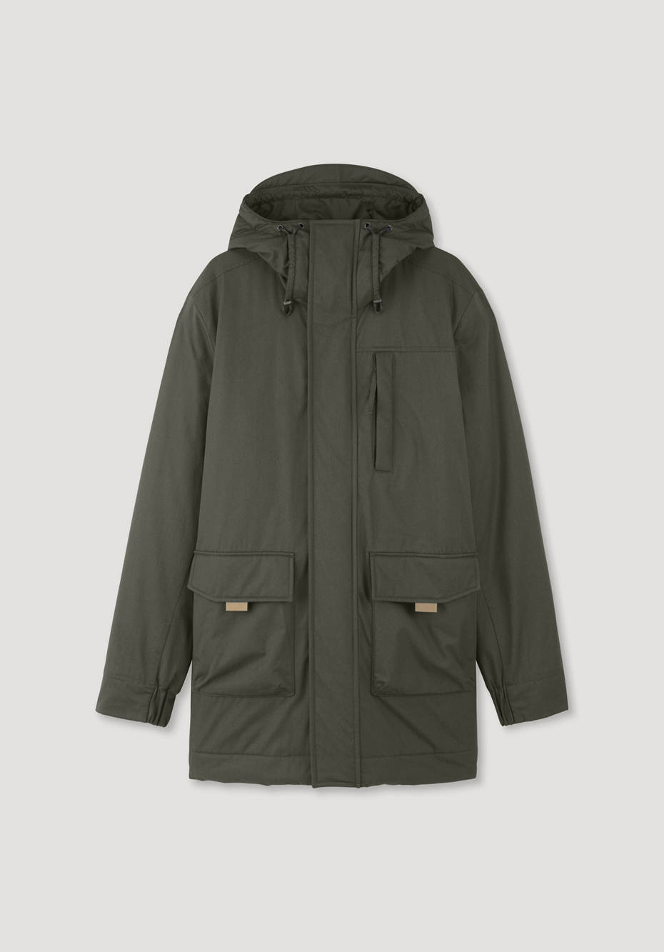 Nature Shell Parka mit Schurwoll-Hanf-Wattierung