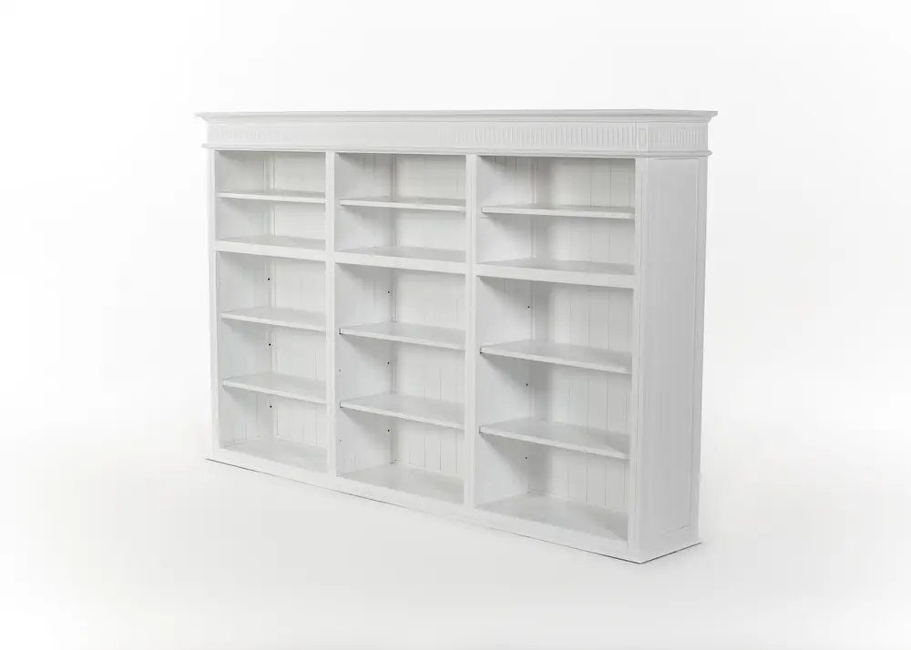 Novasolo Küchenbuffet Skansen Verstellbare Regale, Triple-Bay Hutch Kabinett